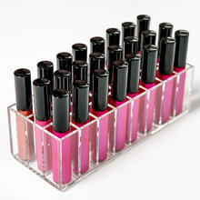 Acrylic Lip Gloss Holder with 24 Slots